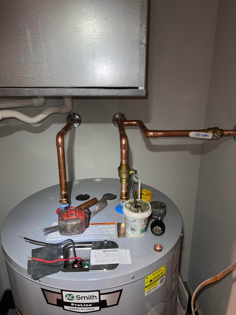 Water Heater Installation project — Niagara Falls, ON